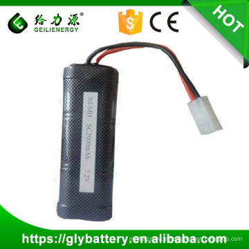 En gros 2000 mah 7.2v ni mh sc batterie rechargeable